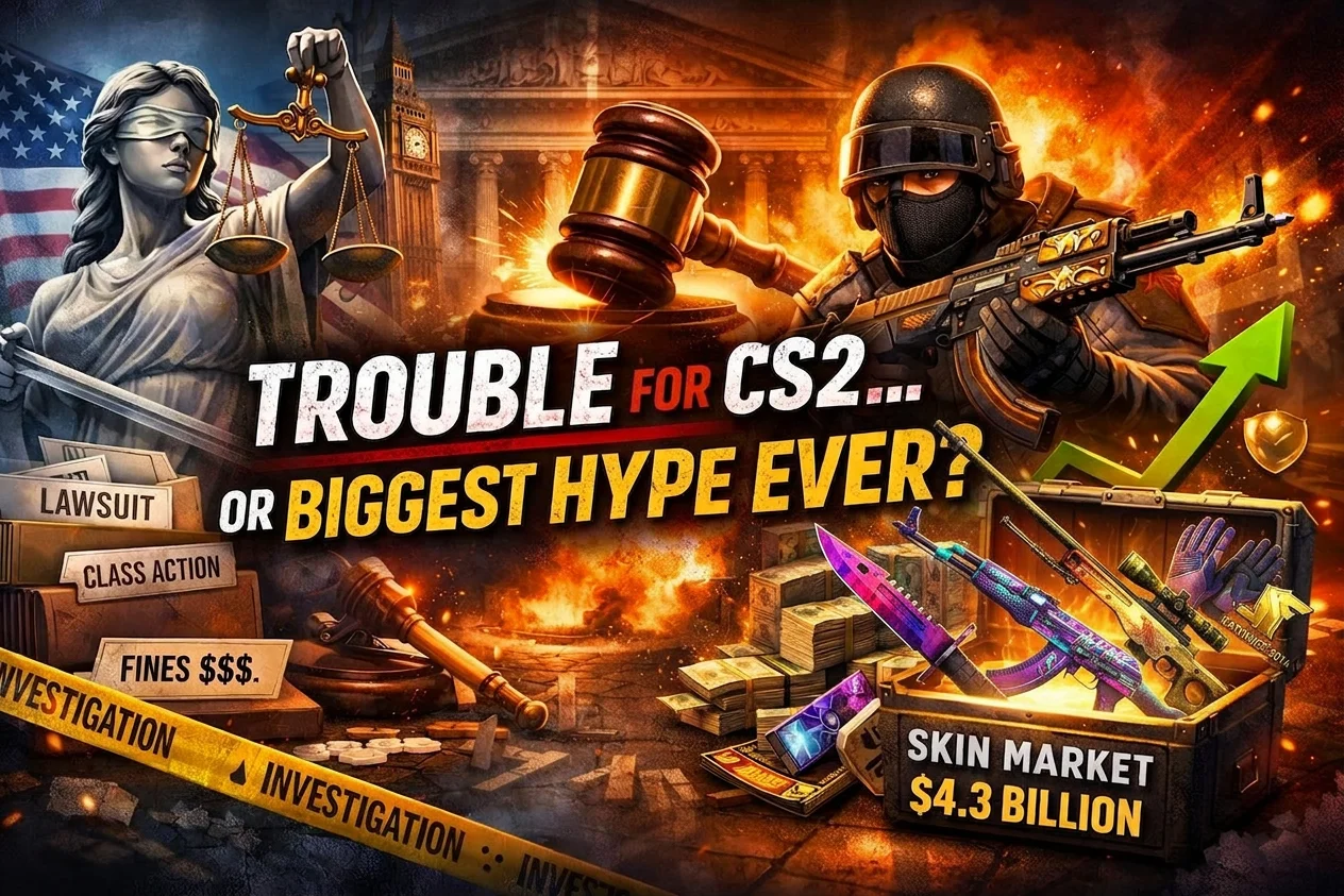 Are Valve's Lawsuits Bad News for CS2 — Or the Biggest Hype the Game Has Ever Seen?